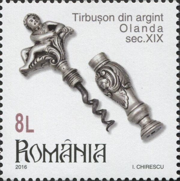 Silver Corkscrew "Engel" (Netherlands, 19th century)
