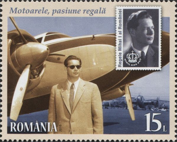King Michael I with Lockheed Aircraft