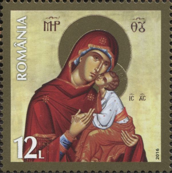Virgin and Child, Putna Monastery