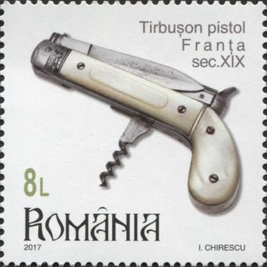 Pistol Corkscrew (France, 19th century)