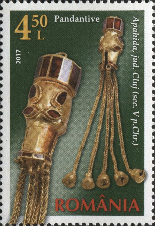 Gold Bell Pendants (5th century), Pompous Tombs of Apahida