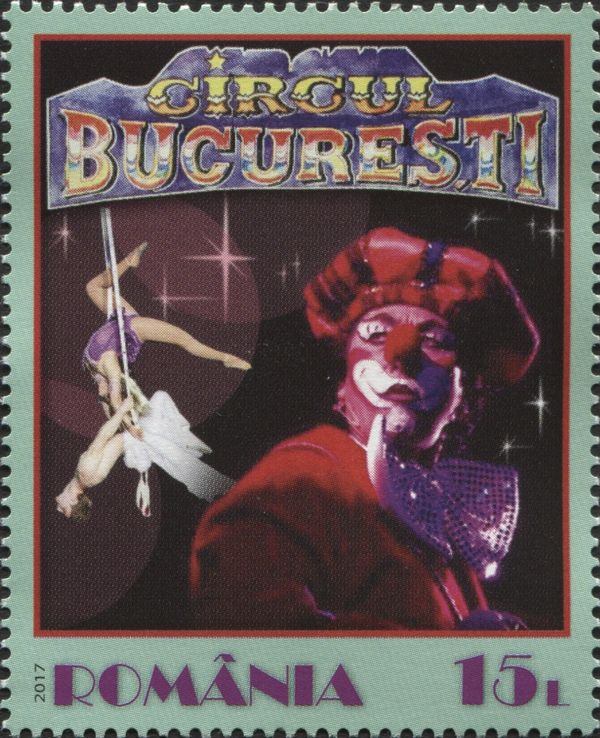 Trapeze Artists and Clown