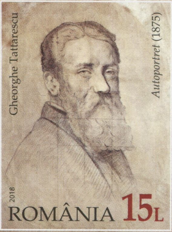 Self-portrait, Gheorghe Tattarescu