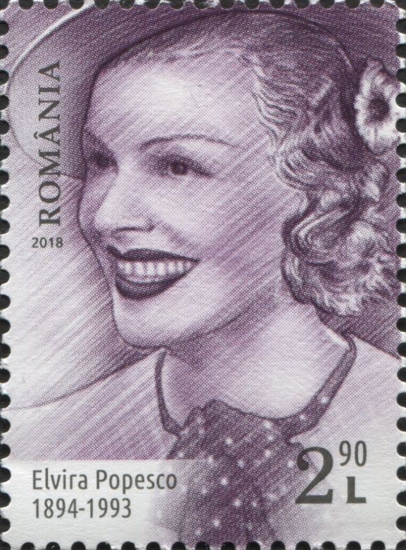 Elvira Popesco, Actress