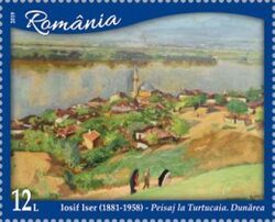 Landscape near Tutrakan - Danube; Iosif Iser