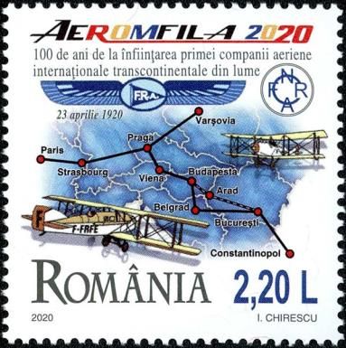 Centenary of Franco-Romanian Air Navigation Company