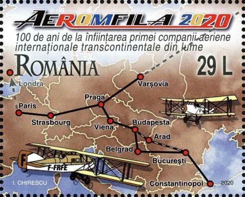 Centenary of Franco-Romanian Air Navigation Company
