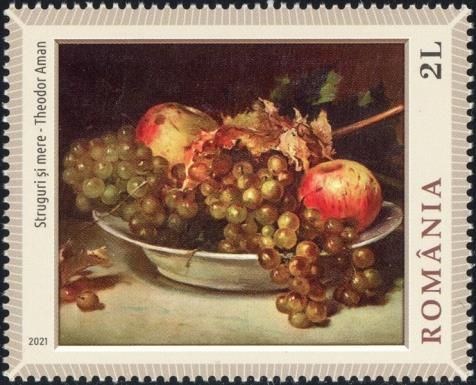 Grapes and Apples, Theodor Aman