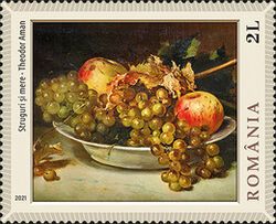 Grapes and Apples, Theodor Aman