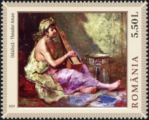 Odalisque, Theodor Aman