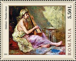 Odalisque, Theodor Aman