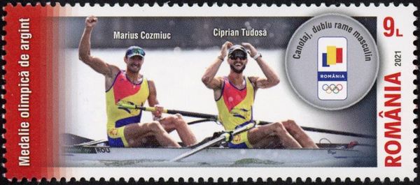 Men's Coxless Pair, Silver Medal