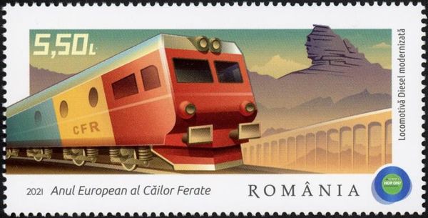 060-DA Diesel Locomotive, Sphinx Rock Formation