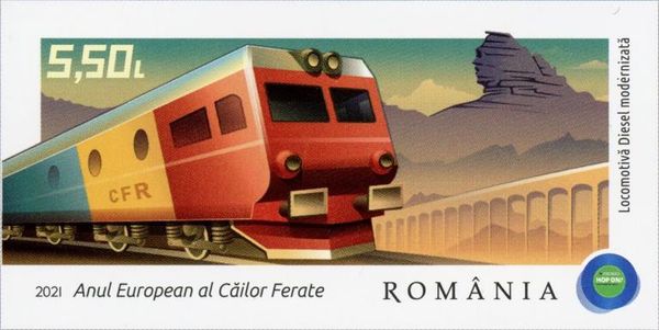 060-DA Diesel Locomotive, Sphinx Rock Formation
