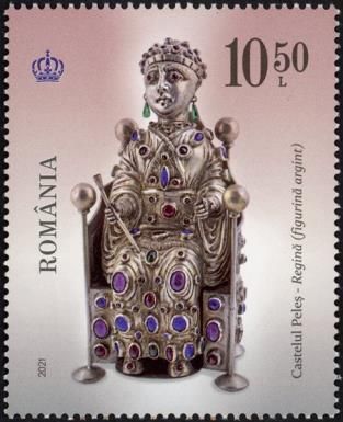 Silver Figurine of Queen