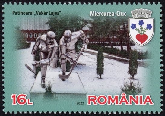 Lajos Vákár Skating Rink and Statue