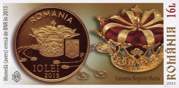 Crown of Queen Marie and Coin of 2010