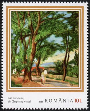 Landscape from Câmpulung Muscel, Iosef Iser