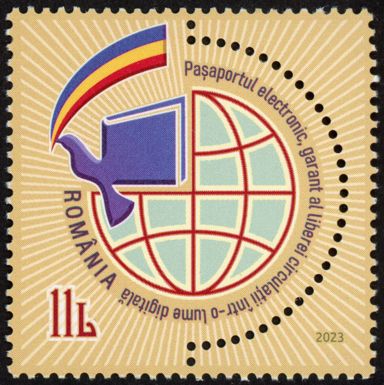 Globe, Dove with Passport