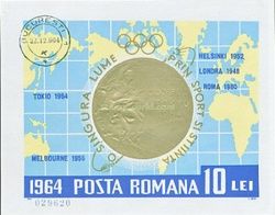 Gold Medal from the Tokyo Games and World Map