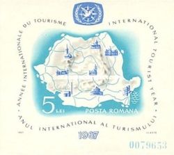 Map with Places of Interest, & ITY Emblem