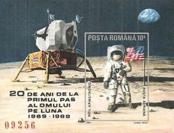 Neil Armstrong on the Moon