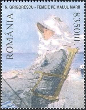 Woman on the Beach, by Nicolae Grigorescu