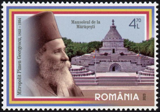 Pimen Georgescu and Heroes' Mausoleum, Mărășești
