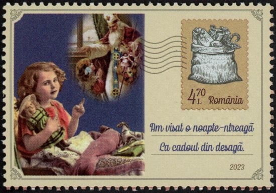 Holiday Postcard Design from 1913-1914