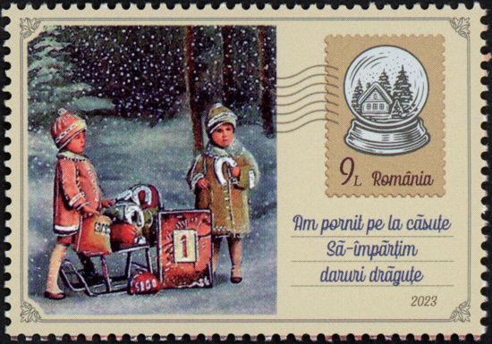 Holiday Postcard Design from 1913-1914