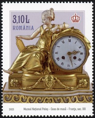 Table Clock by Samuel Marti, France 1900