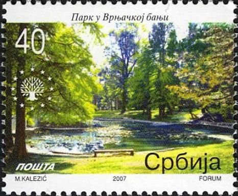 Park at Vrnjacka Banja