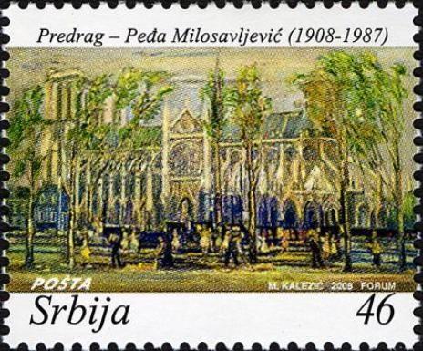 Painting by Pedja Milosavljevic