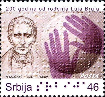 200th Anniversary of the Birth of Louis Braille