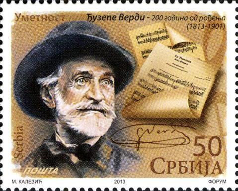 200th anniversary of Giuseppe Verdi's birth