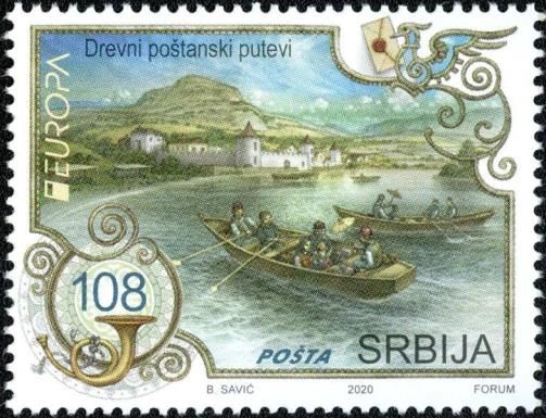 Ancient Postal Routes - Transporting Mail by Boat