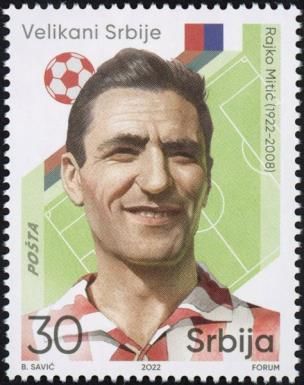 Rajko Mitić, Footballer