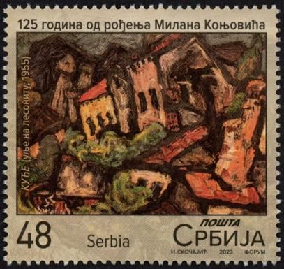Houses by Milan Konjović