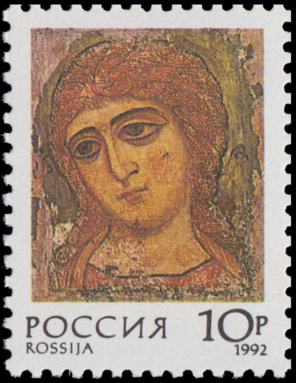 Archangel Gabriel, Russian Museum, St. Petersburg (13th c.)