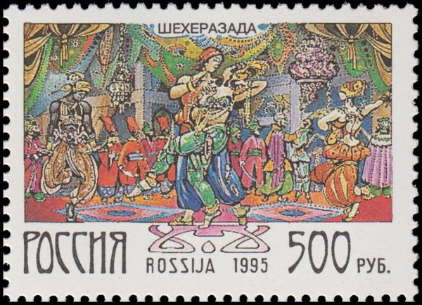 Ballet "Scheherazade", Nikolai Rimsky-Korsakov (1910)