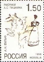 A.N. Wolf, A.S. Pushkin