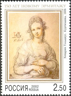 Courtesan, Hendrik Goltzius (1606)