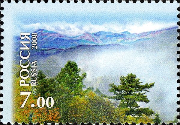 Central Sikhote-Alin - Forest and Mountains in Mist