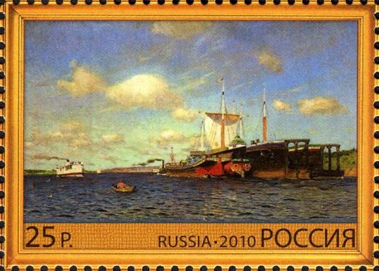 Fresh Wind, Volga; I.I. Levitan (1895)