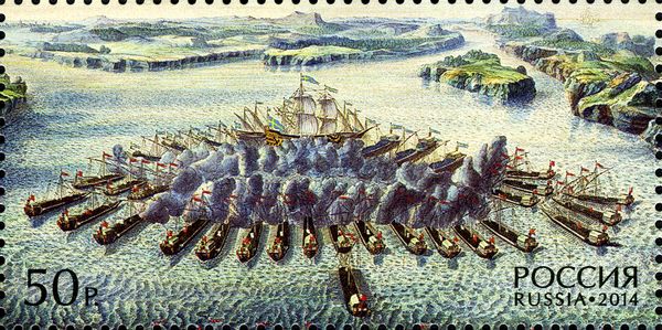 300th Anniversary of Victory in Naval Battle of Gangut