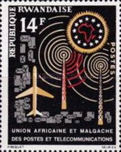 Anniversary of 'Union Africaine et Malgache des Postes et Té