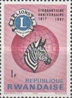 Lions Emblem, Globe and Plains Zebra (Equus quagga)