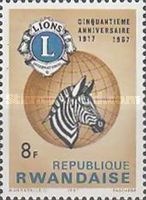 Lions Emblem, Globe and Plains Zebra (Equus quagga)