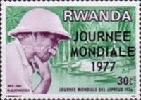 Dr.A.Schweitzer (overprint journee mondiale 1977)