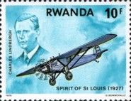 Charles Lindberg and Spirit of St. Louis (1927)
